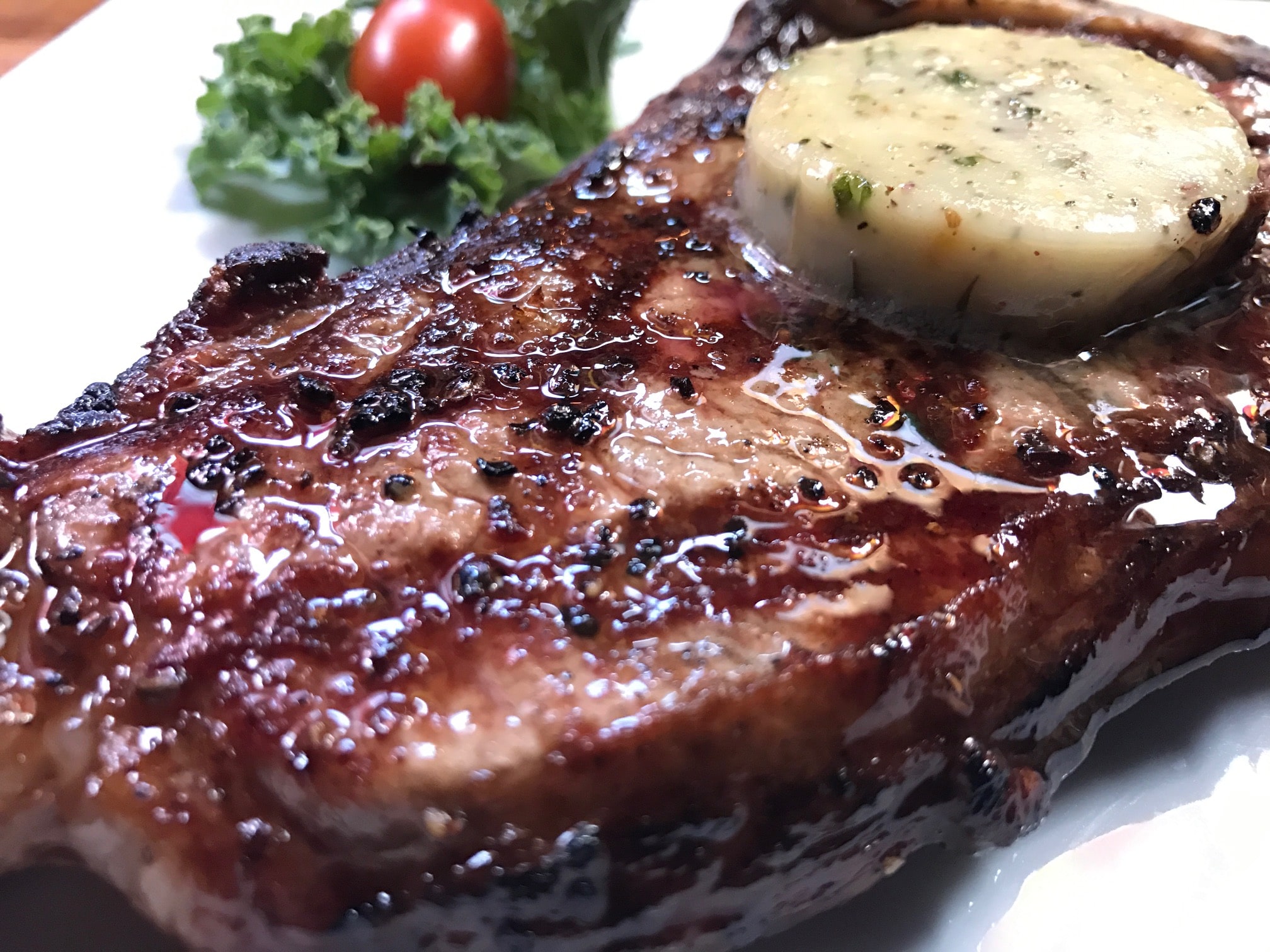 Dry Aged NY Strip Steak Coopers Seafood House