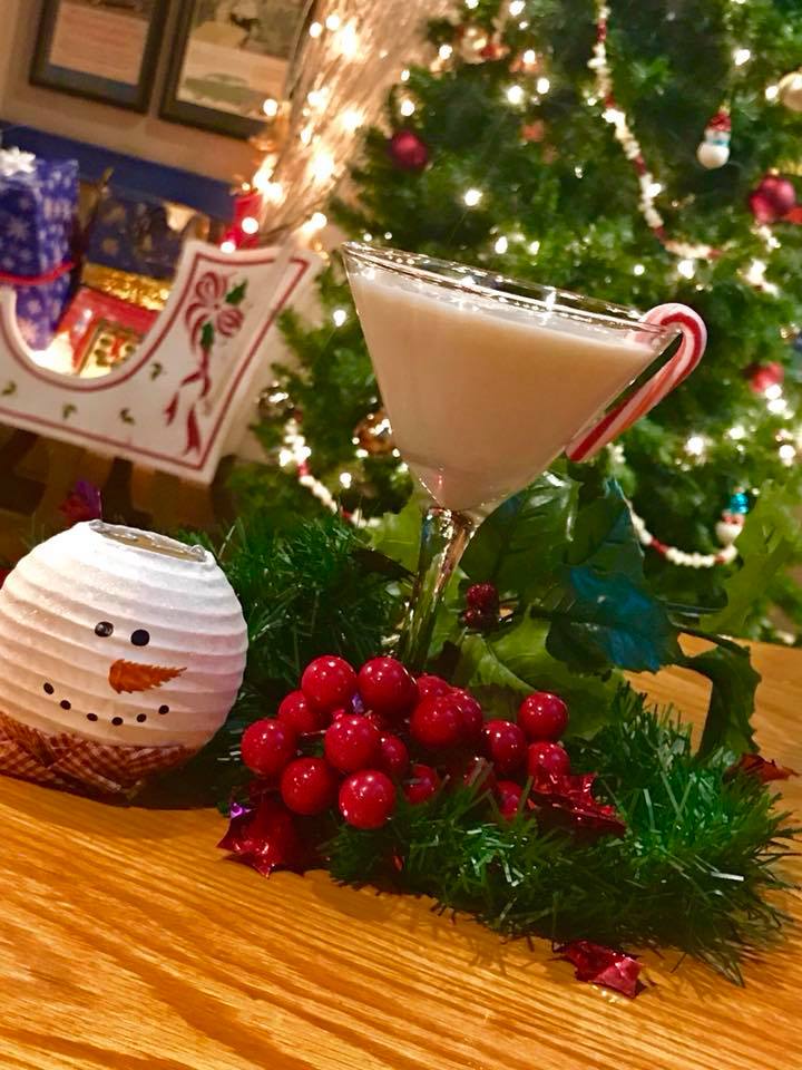 Cooper’s Candy Cane Martini Recipe