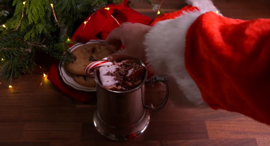Santa Clause-Inspired Hot Cocoa - Coopers Seafood House