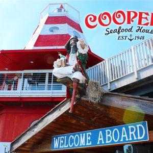 Welcome Aboard Cooper's Scranton PA Postcard