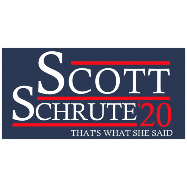 Scott / Schrute 2024 Sticker