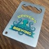 Mustache man card bottle opener