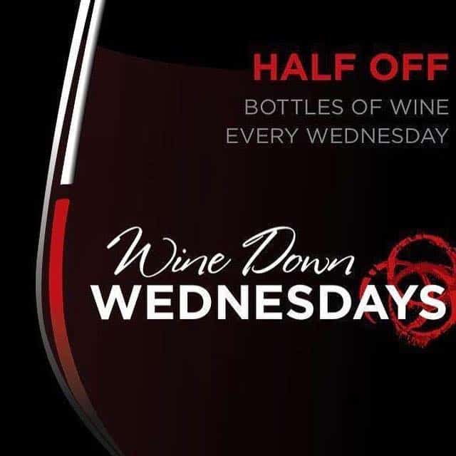 🍷✨ Wine Down Wednesdays at Cooper’s. Half off B…