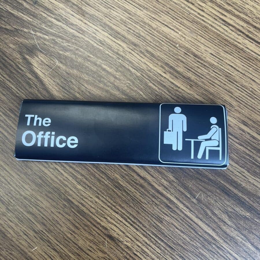 Just in! “The Office” chocolate bar made by our friends a…