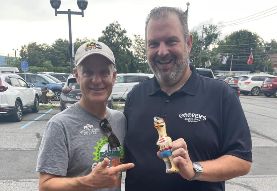 I’ve won the pirate chicken!
Thank you chicken king Joe.