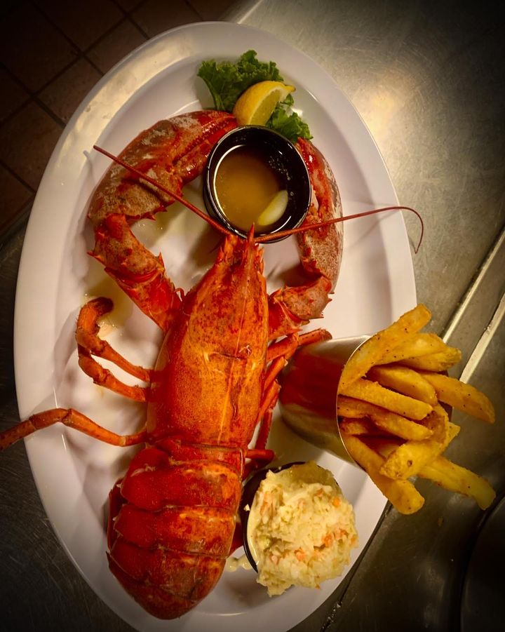 Wednesdays….  🌟 1 1/2 Pound Live Maine Lobster Dinner: Br…