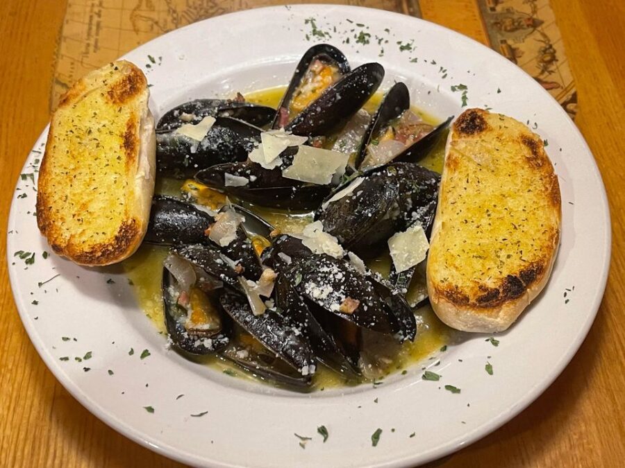 THE BEST DARN MUSSELS

Delicately simmered in a flavorful…