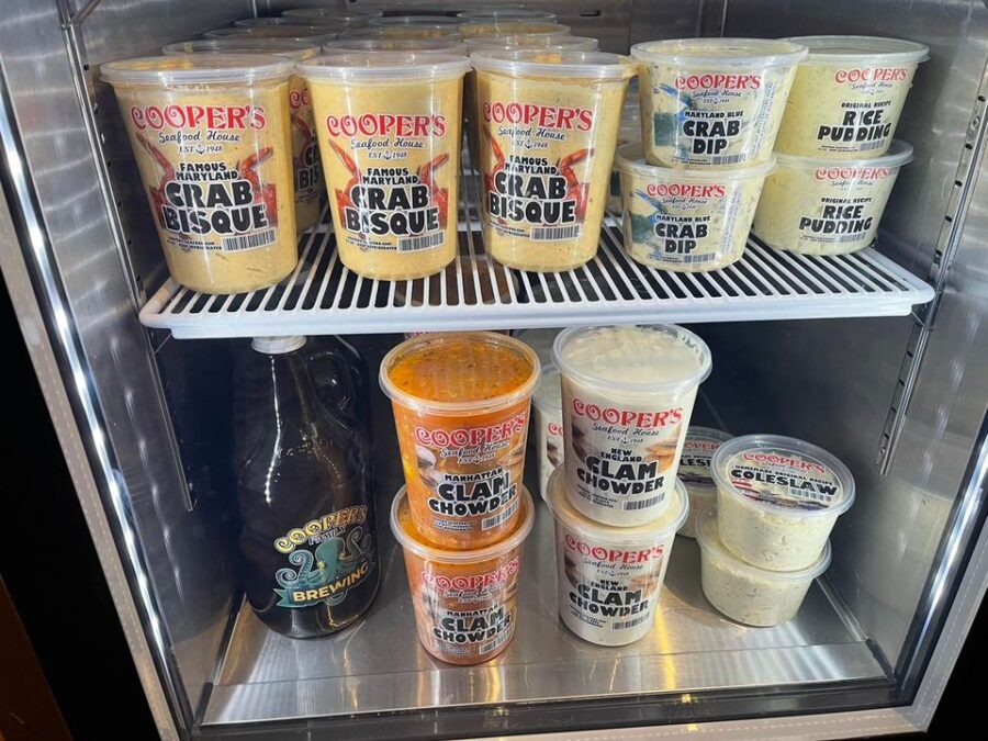 Don’t forget, we have soup, grab and go in the gift shop …