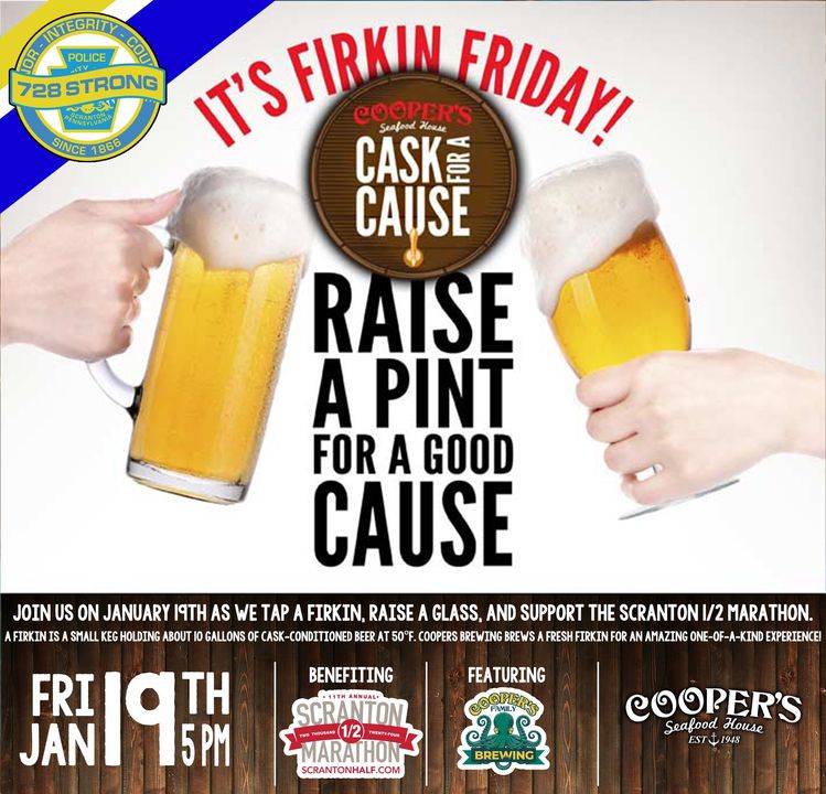 SPECIAL UPDATE: Tomorrow’s Firkin Friday event holds even…