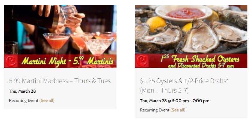 🍸 Thursdays at Cooper’s 🍸
Enjoy 5.99 Martinis from our ex…