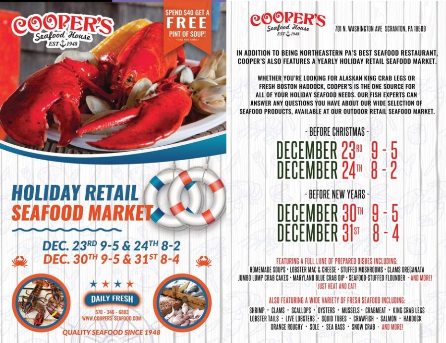 Exciting News!
Our Seafood Market has NEW hours this y…