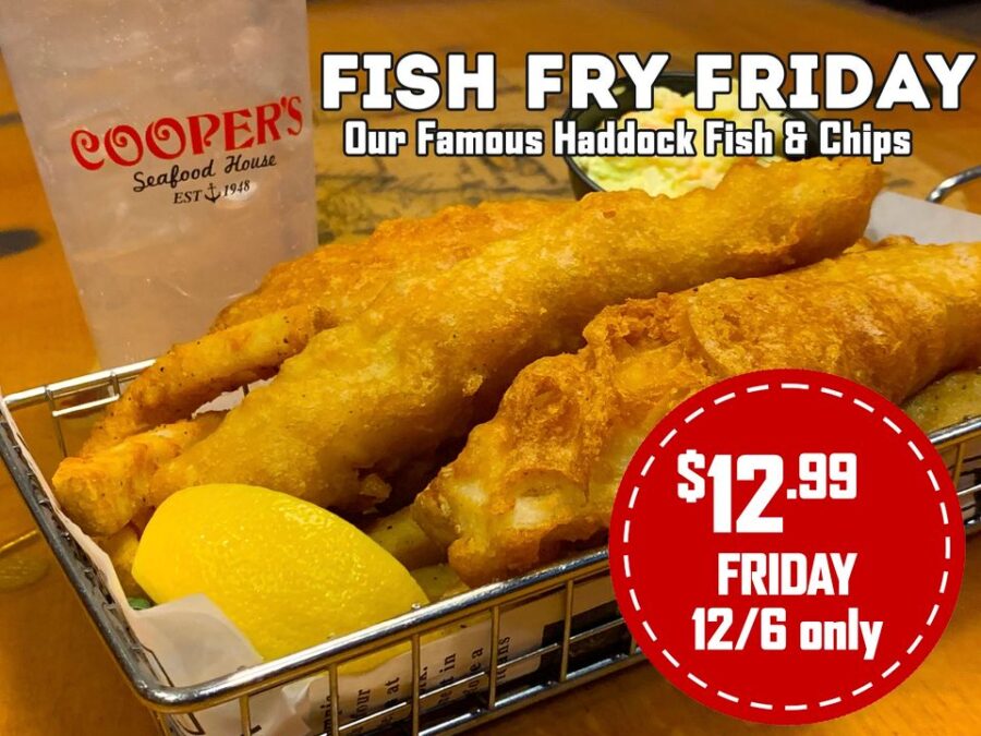 Fish Fry Friday is BACK! 
This Friday only, dive into ou…