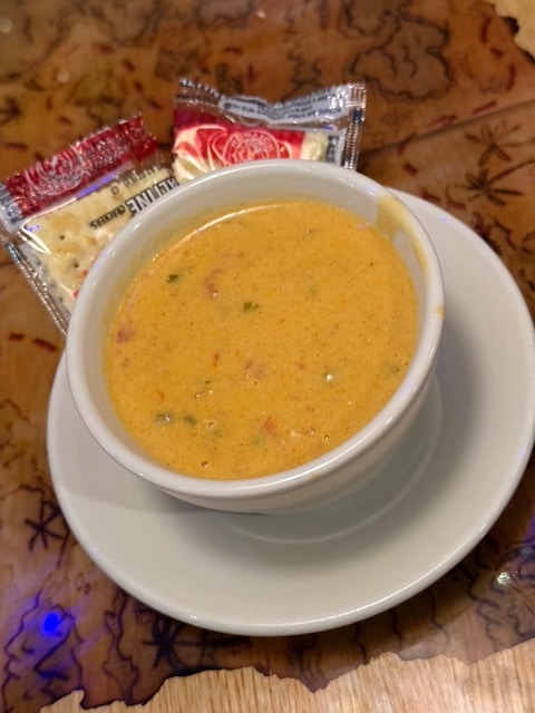 Warm up your winter with a bowl of comfort!  Our Crab an…