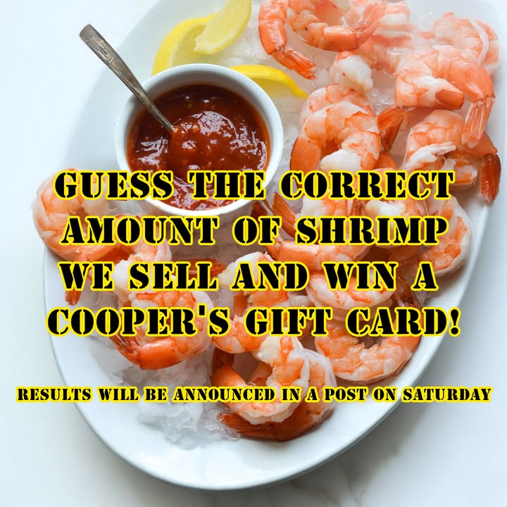 Buck-a-Shrimp Day & Contest!
This Friday, March 21st, …