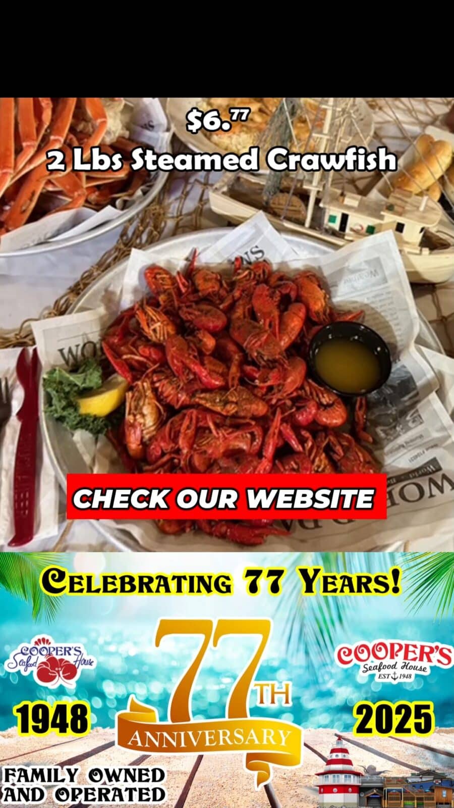 Celebrating 77 Delicious Years!
It’s our 77th Anniversar…