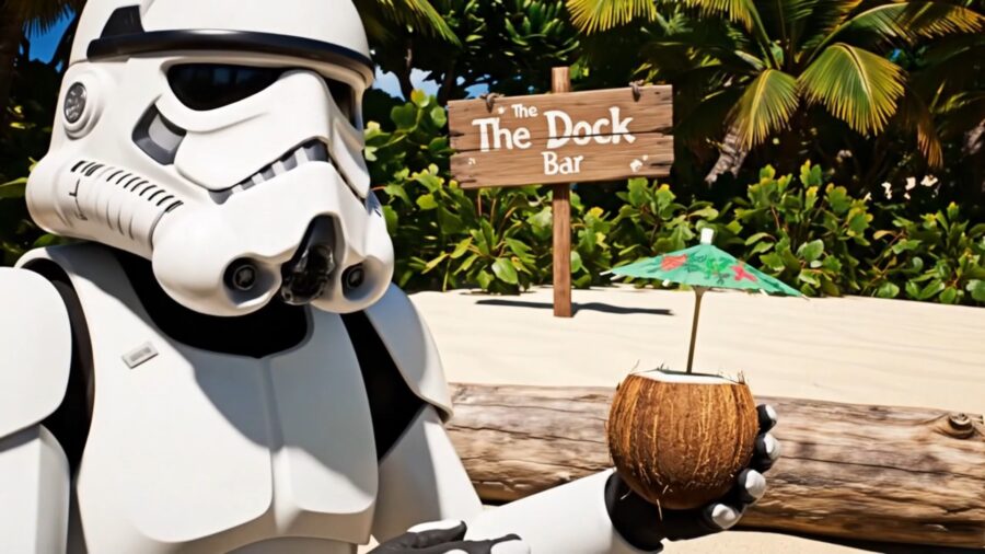 LOST TRANSMISSION FOUND A lone Stormtrooper… stranded …