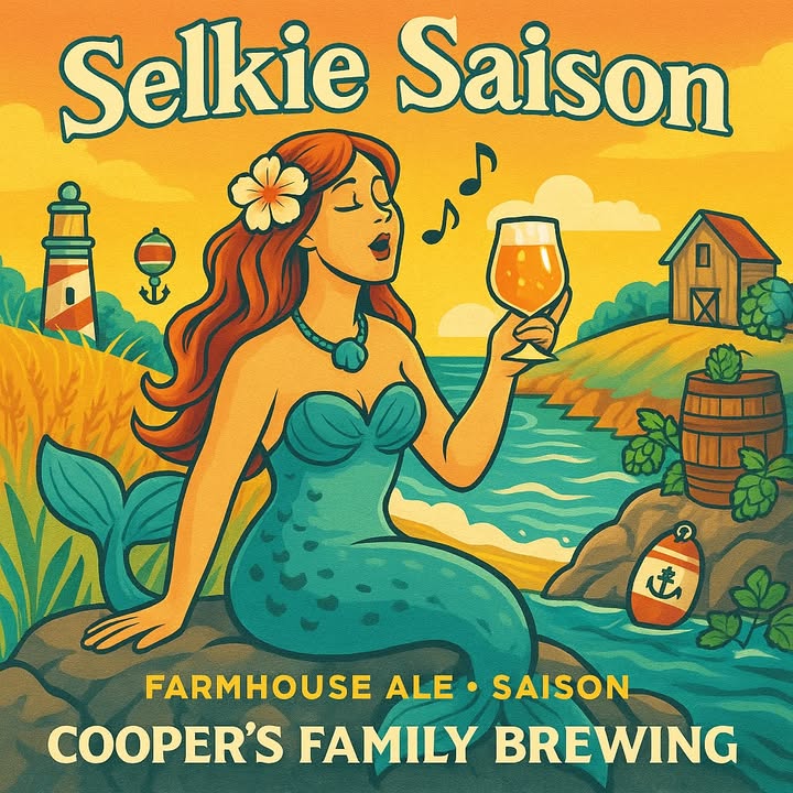 Just Tapped,  Cooper’s Family Brewing , The Selkie—half h…