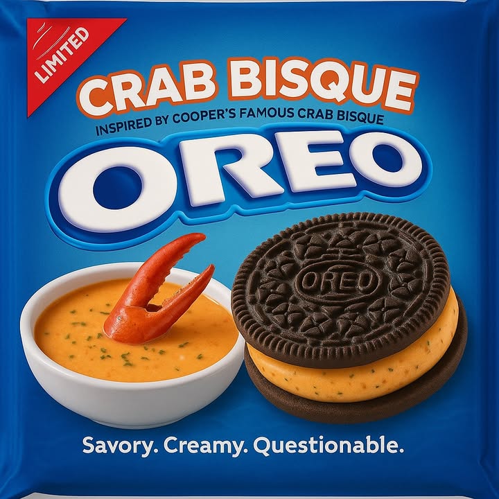 NEW (and totally fake) from the snack lab at Cooper’s…
…
