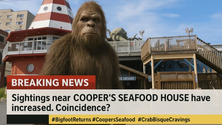 He’s hairy, he’s hungry, and he’s heading home.After we…