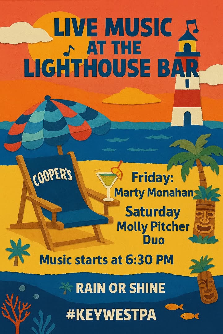 Live Music at the Lighthouse Bar!
Kick back with beach …