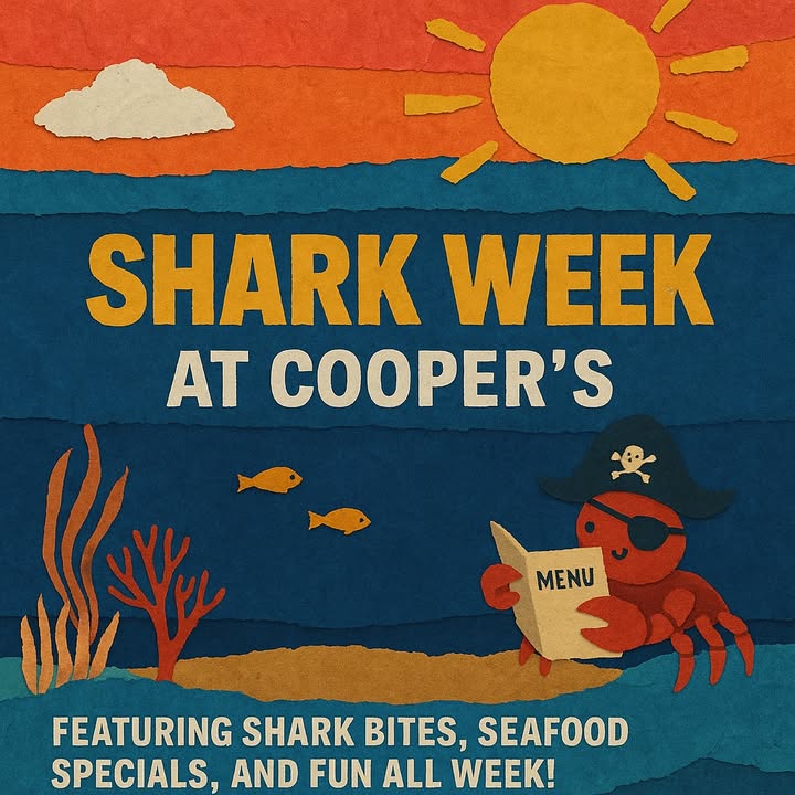 It’s Shark Week! We’re serving up bites that won’t take... - Coopers ...