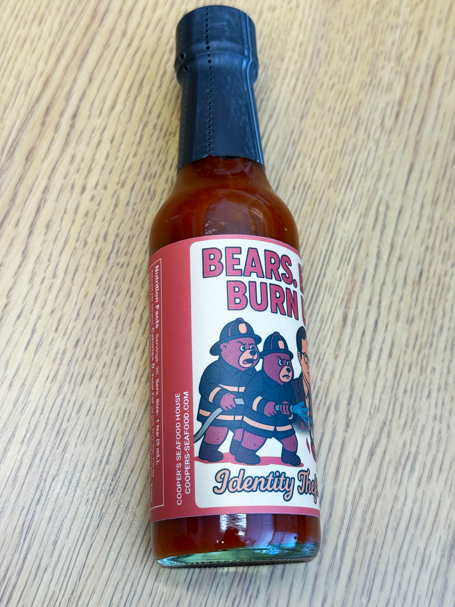 Bears. Beets. Burn Unit. The Office Hot Sauce