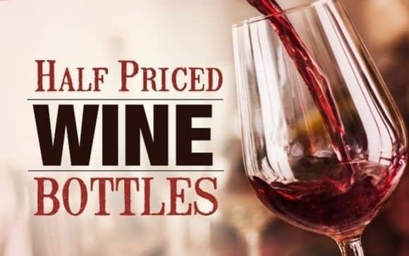 Half-Price Wine Bottles Every Wednesday 
Why is Wednesday…