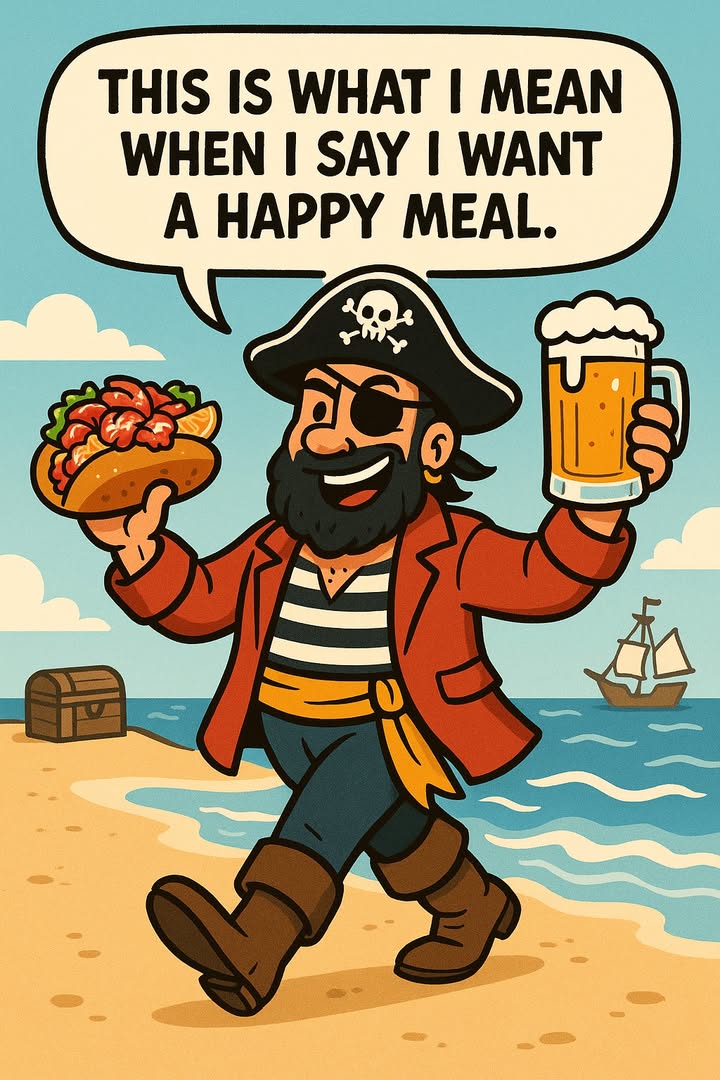 Tell us in the comments: what would YOUR Happy Meal be?
…