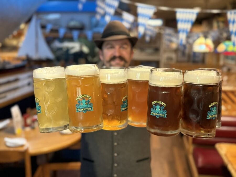 Oktoberfest Music This Weekend at Cooper’s! 
The beer is…