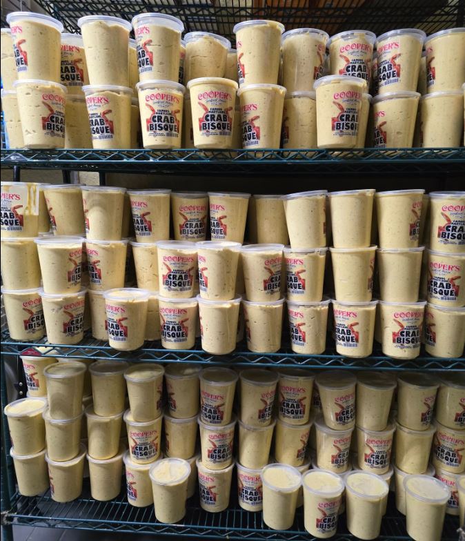 Soup Sale Today! 

Our famous Crab Bisque is ready, fres…