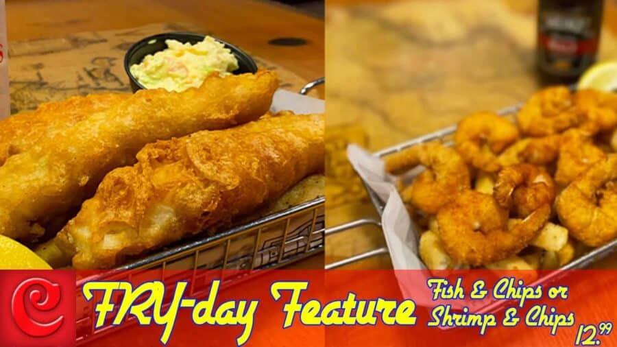 SHHH… Friday’s Secret: Fish & Chips for $12.⁹⁹ (Dine-In O…