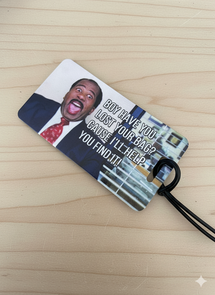 Tired of boring luggage tags?  Get ready to make a statem…