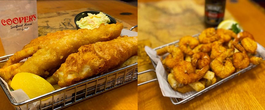 This Friday only, enjoy our famous Fish & Chips or Shrim…