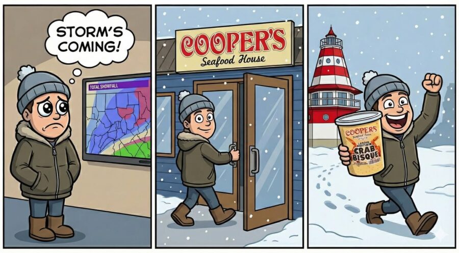 Let it snow!  (As long as the fridge is stocked.)The fo…