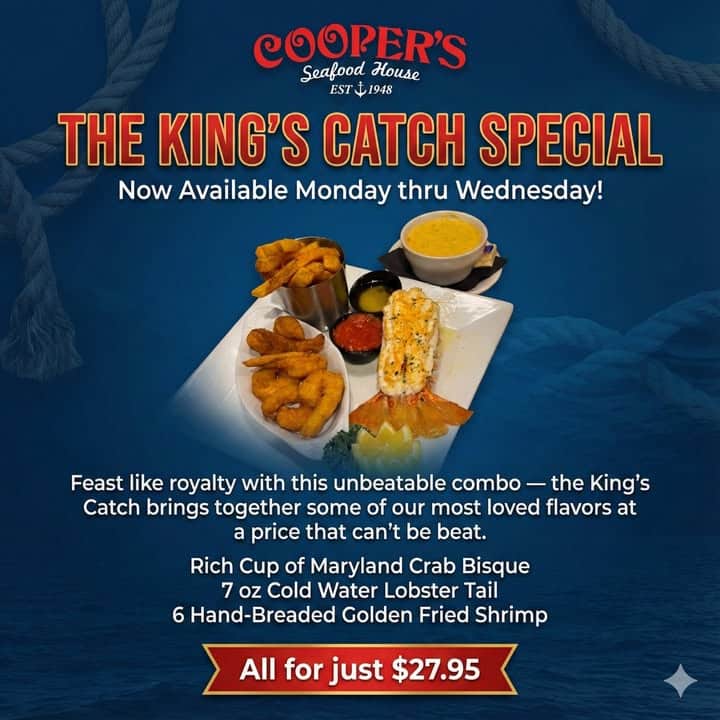 The King has returned… 

Our unbeatable King’s Catch S…
