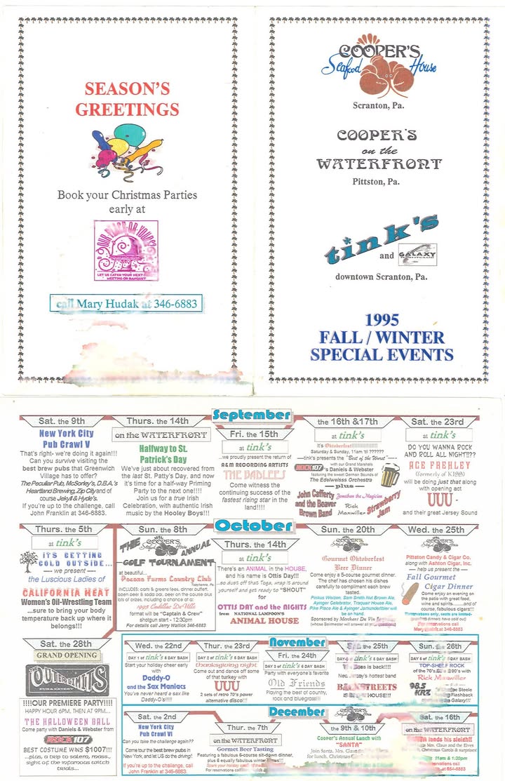 Straight outta 1995 — when one calendar ruled them all.

…